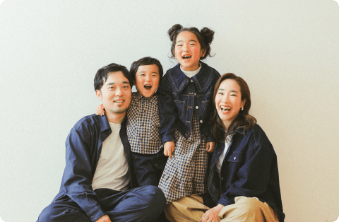 ご家族も一緒に撮影